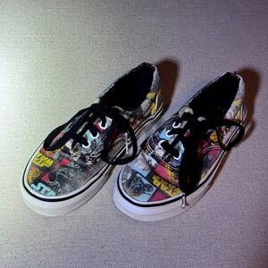 Vans Authentic Star Wars A New Hope Comic Print Sneakers Mens 4 Womens 5.5 Kids